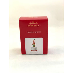 Hallmark VIP Keepsake Ornament “Friendly Gnome” 2021 Limited Edition